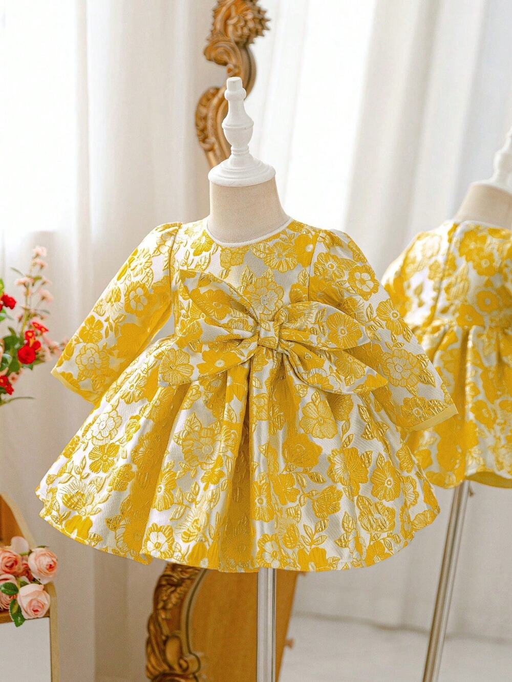 Jacquard Baby Dress